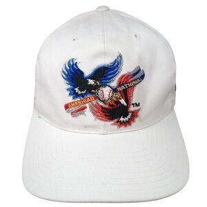 American National Cubs VS White Sox June 16, 1997 Snapback Hat White One Size